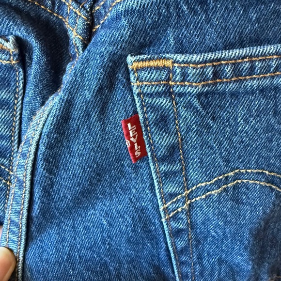 Levi‎ Strauss 501 Original Fit Button Fly Blue Denim Jeans W26 - Picture 11 of 12